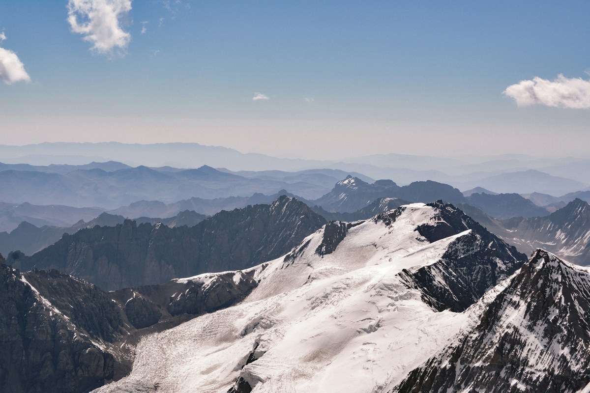 Aconcagua mountain range in Mendoza, Argentina