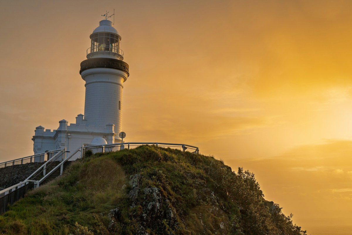 Cape Byron Lighthouse in Byron Bay, Australia