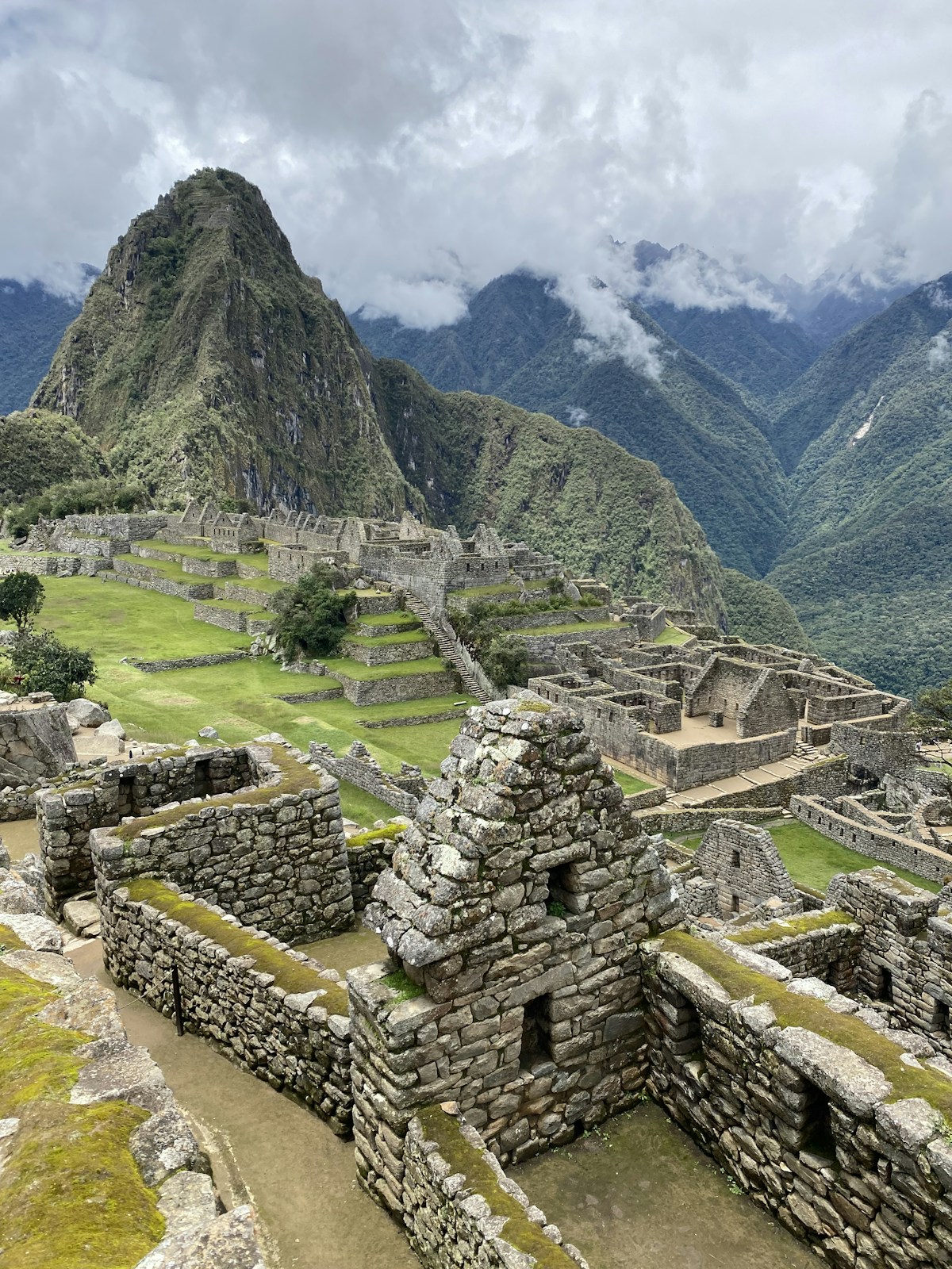 Machu Picchu ruins in Peru