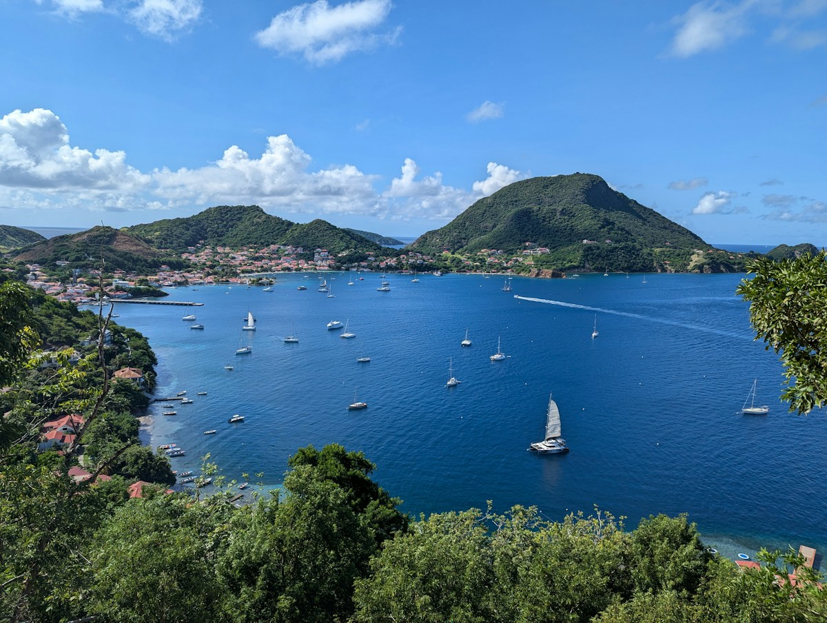 Les Saintes islands in Guadeloupe