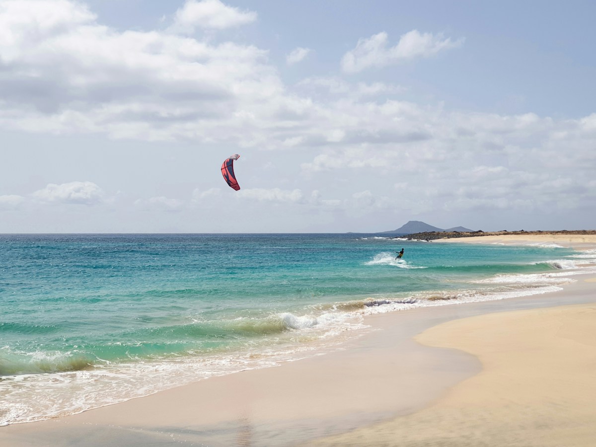 Kitesurf on Cabo Verde, Ilha do Sal